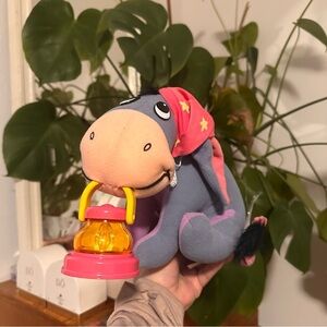 1998 Eeyore Plush with Lantern